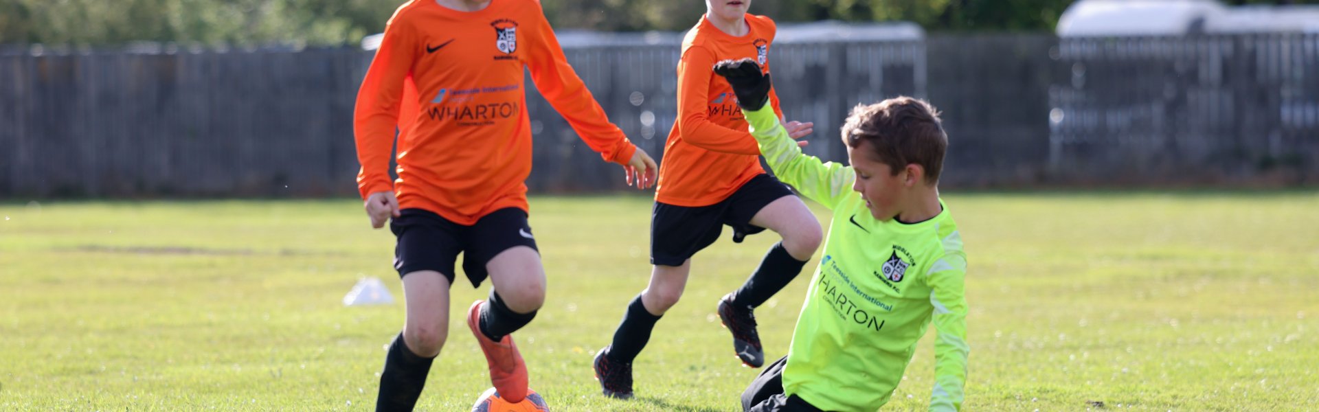 Youth Football Team Striker Deal for Sponsorship With Local